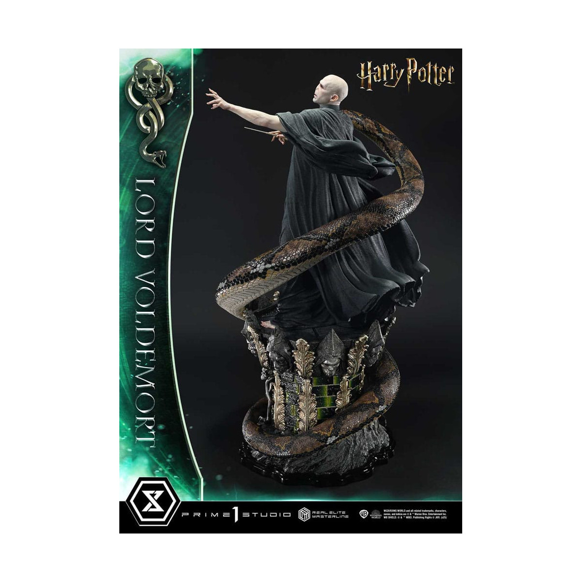 Prime 1 Studio - Harry Potter Statuette Real Elite Masterline Serie 1/4 Lord Voldemort