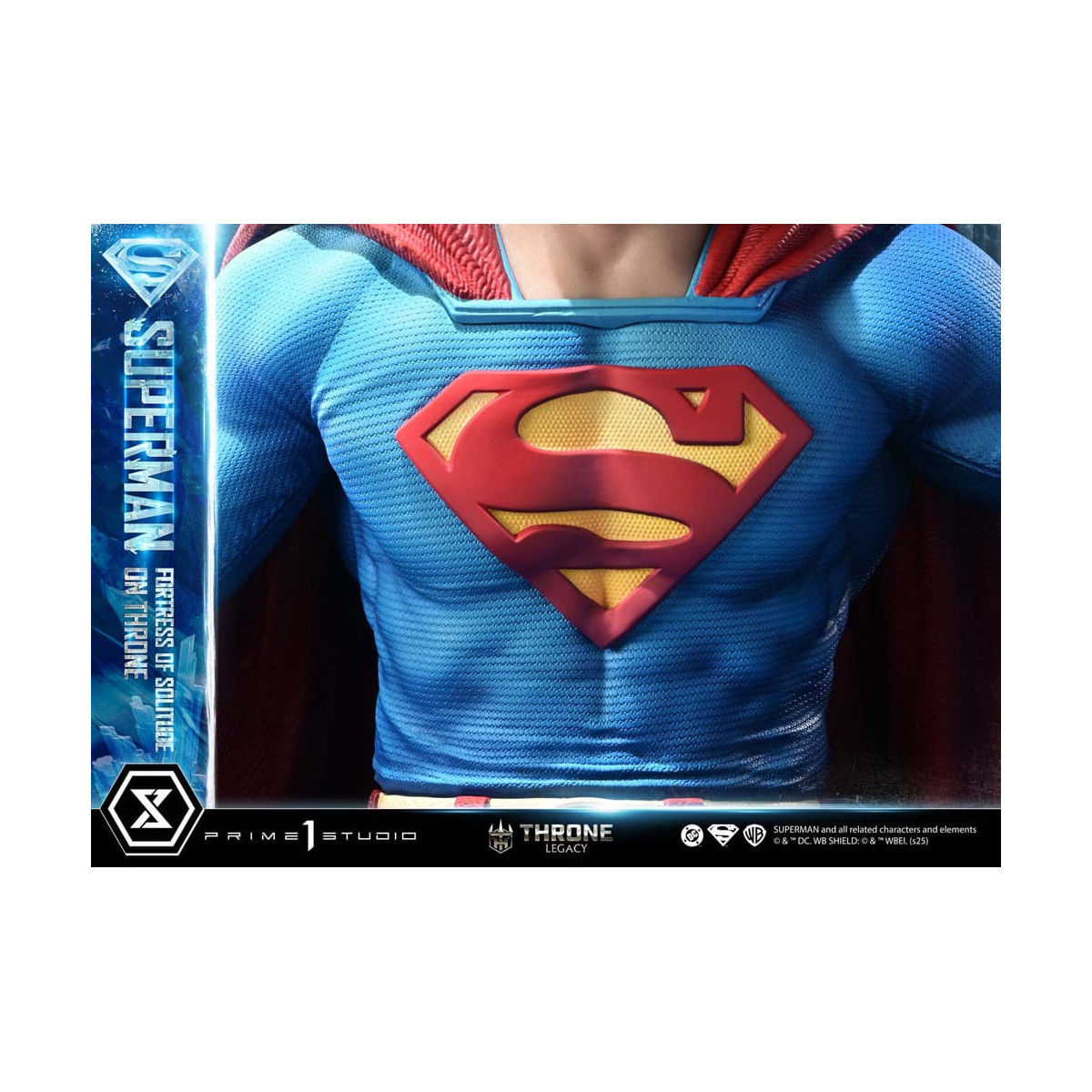 Prime 1 Studio DC Comics Throne Legacy Collection - Superman Festung der Einsamkeit auf Thron (Design von Gabriele Dell'Otto) 1/