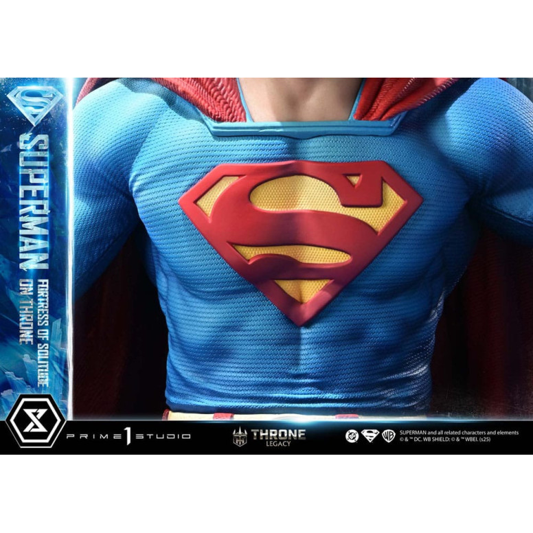 Prime 1 Studio DC Comics Throne Legacy Collection - Superman Festung der Einsamkeit auf Thron (Design von Gabriele Dell'Otto) 1/