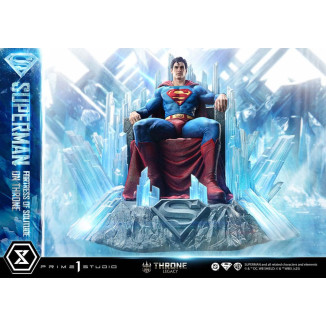 Prime 1 Studio DC Comics Throne Legacy Collection - Superman Festung der Einsamkeit auf Thron (Design von Gabriele Dell'Otto) 1/