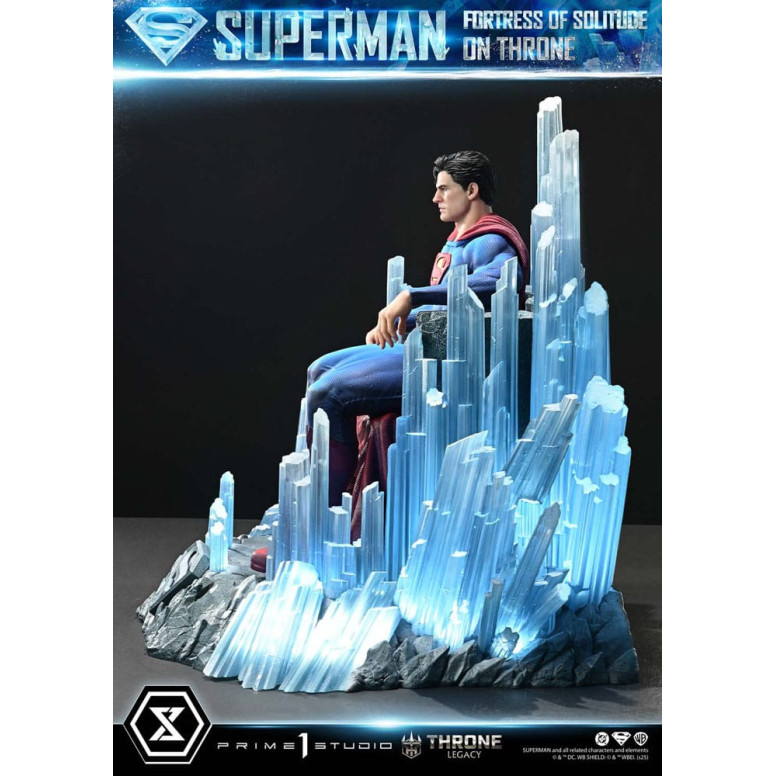 Prime 1 Studio DC Comics Throne Legacy Collection - Superman Festung der Einsamkeit auf Thron (Design von Gabriele Dell'Otto) 1/