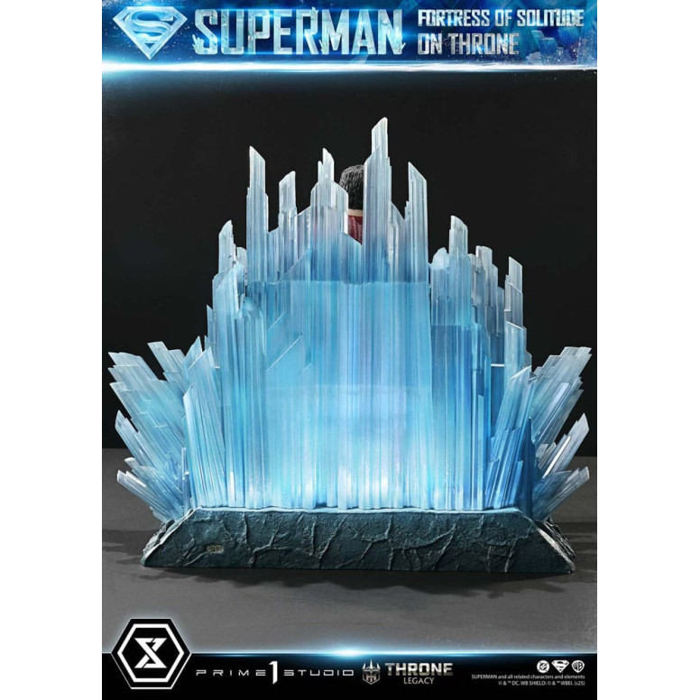 Prime 1 Studio DC Comics Throne Legacy Collection - Superman Festung der Einsamkeit auf Thron (Design von Gabriele Dell'Otto) 1/
