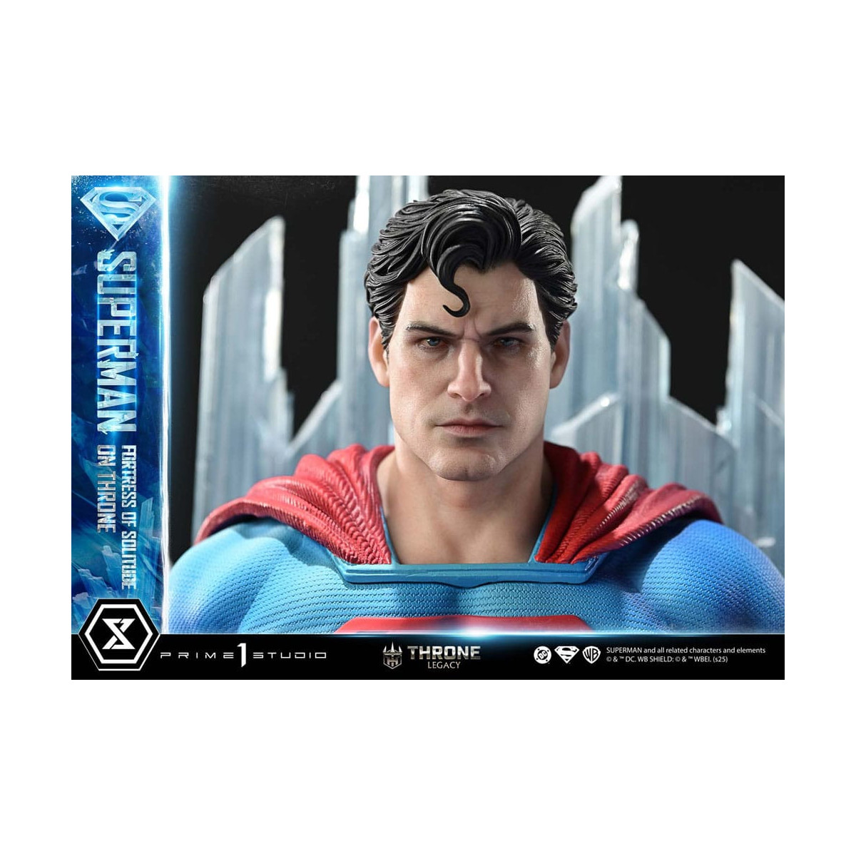 Prime 1 Studio DC Comics Throne Legacy Collection - Superman Festung der Einsamkeit auf Thron (Design von Gabriele Dell'Otto) 1/