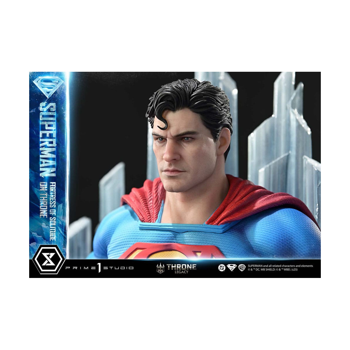 Prime 1 Studio DC Comics Throne Legacy Collection - Superman Festung der Einsamkeit auf Thron (Design von Gabriele Dell'Otto) 1/