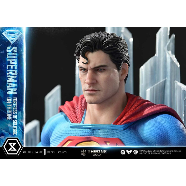 Prime 1 Studio DC Comics Throne Legacy Collection - Superman Festung der Einsamkeit auf Thron (Design von Gabriele Dell'Otto) 1/