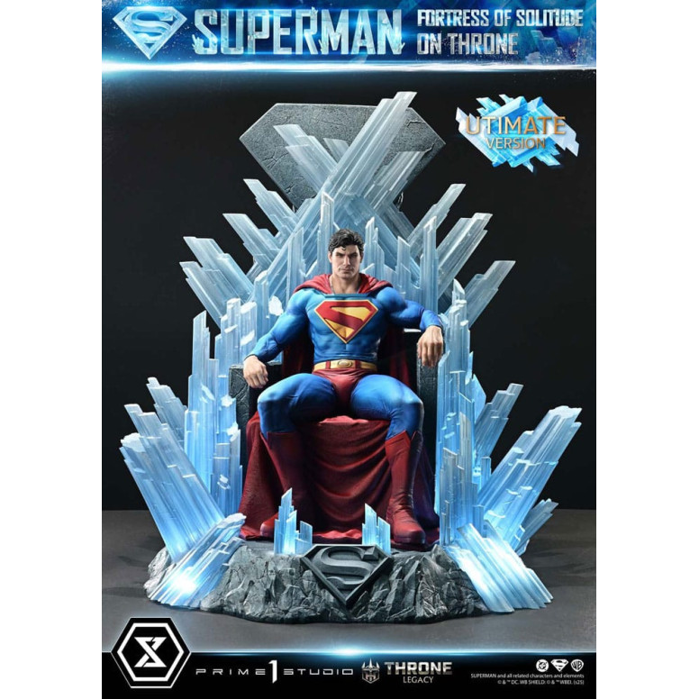 Prime 1 Studio DC Comics Thron Vermächtnis Sammlung - Superman Festung der Einsamkeit auf Thron Ultimative Version