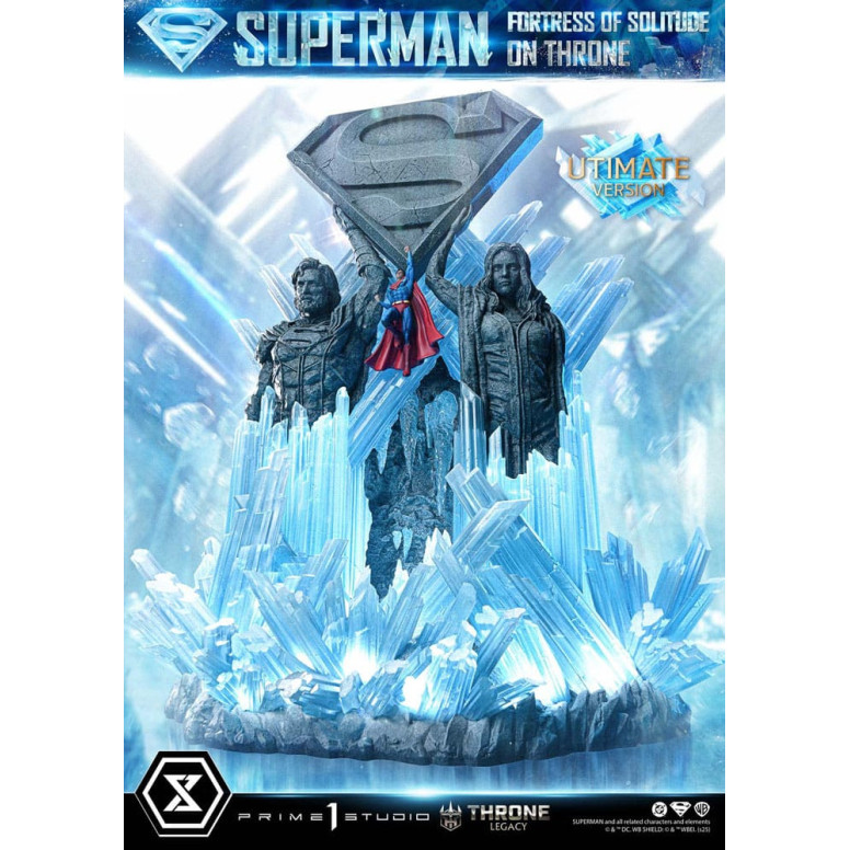 Prime 1 Studio DC Comics Thron Vermächtnis Sammlung - Superman Festung der Einsamkeit auf Thron Ultimative Version