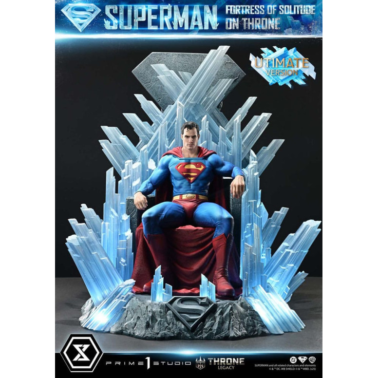 Prime 1 Studio DC Comics Thron Vermächtnis Sammlung - Superman Festung der Einsamkeit auf Thron Ultimative Version