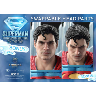 Prime 1 Studio DC Comics Throne Legacy Collection - Superman Festung der Einsamkeit auf dem Thron Ultimate Bonus Version