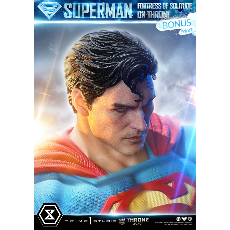 Prime 1 Studio DC Comics Throne Legacy Collection - Superman Festung der Einsamkeit auf dem Thron Ultimate Bonus Version