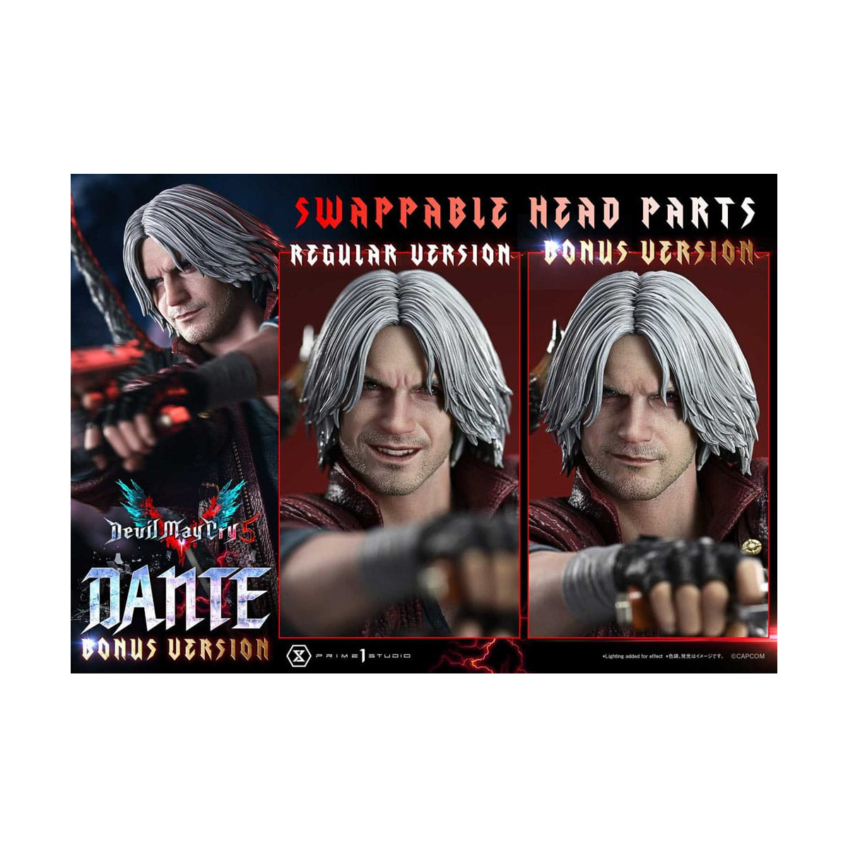 Prime 1 Studio - DANTE Bonus Ver. - Devil May Cry V Konzept Masterline Serie 1/6