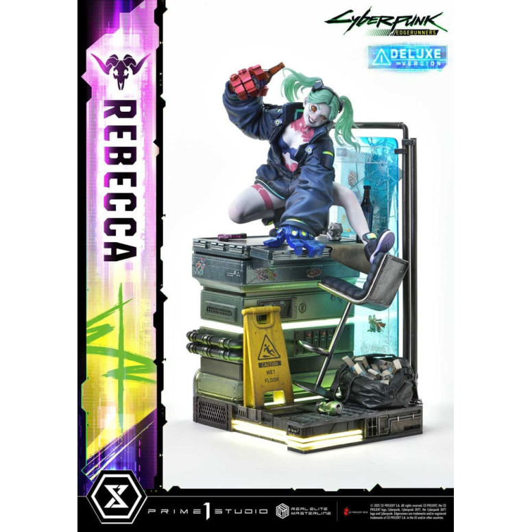 Prime 1 Studio - Cyberpunk: Edgerunners - Rebecca Deluxe Bonus Version Real Elite Masterline Serie 1/4