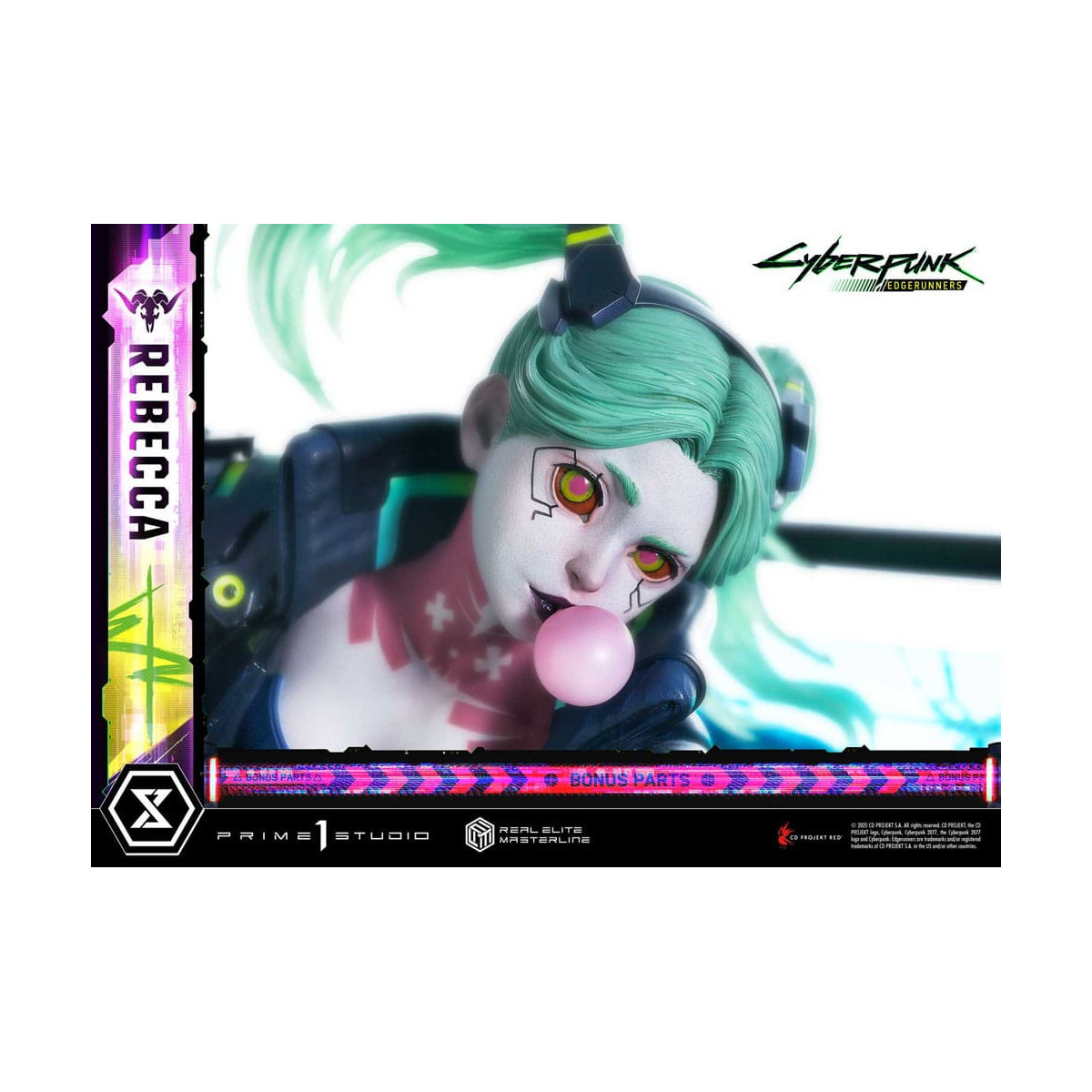 Prime 1 Studio - Cyberpunk: Edgerunners - Rebecca Deluxe Bonus Version Real Elite Masterline Serie 1/4