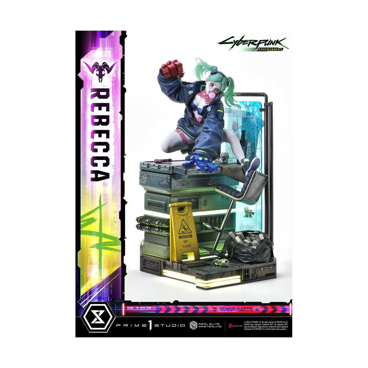 Prime 1 Studio - Cyberpunk: Edgerunners - Rebecca Deluxe Bonus Version Real Elite Masterline Serie 1/4