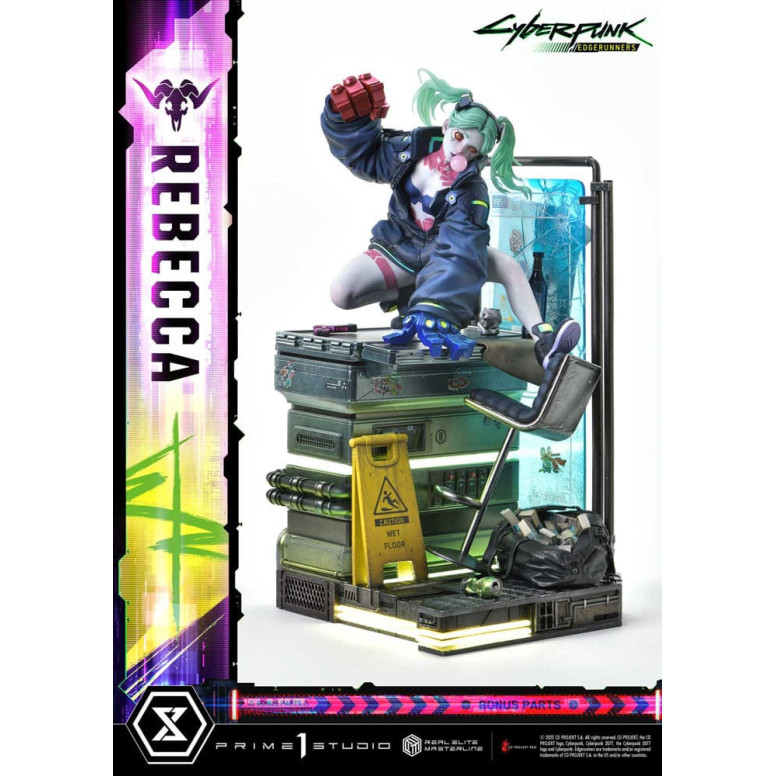 Prime 1 Studio - Cyberpunk: Edgerunners - Rebecca Deluxe Bonus Version Real Elite Masterline Serie 1/4