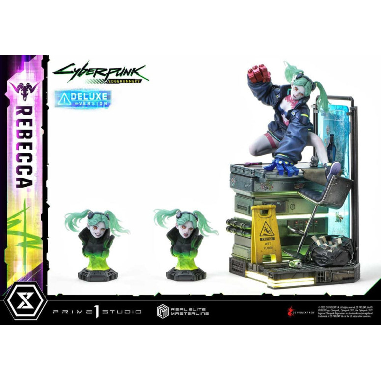 Prime 1 Studio - Cyberpunk: Edgerunners - Rebecca Deluxe Bonus Version Real Elite Masterline Serie 1/4