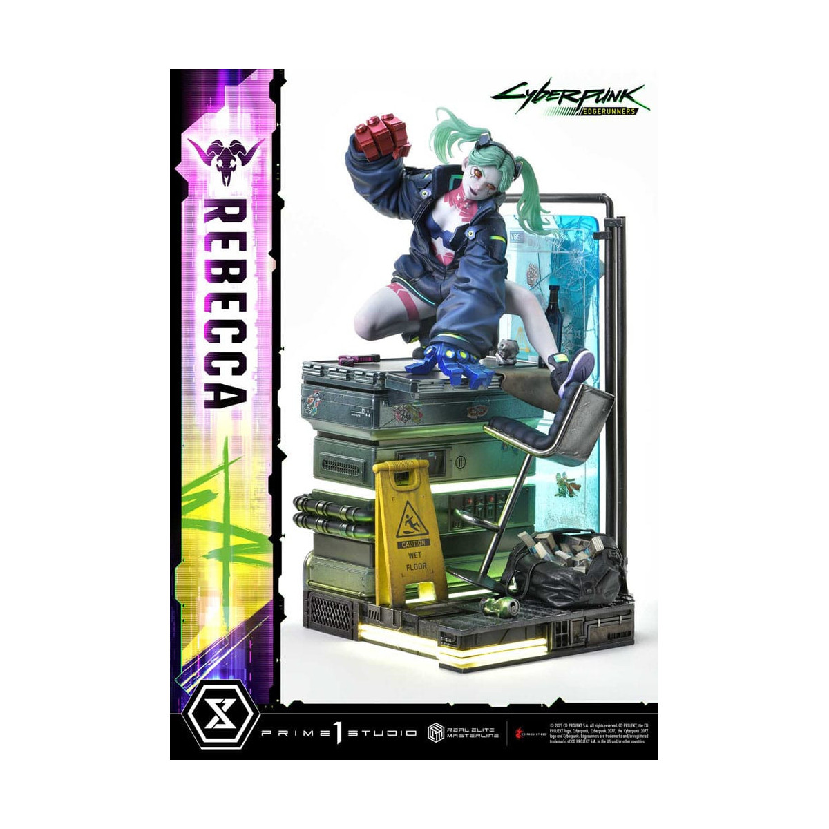 Prime 1 Studio - Cyberpunk: Edgerunners - Rebecca Deluxe Bonus Version Real Elite Masterline Serie 1/4