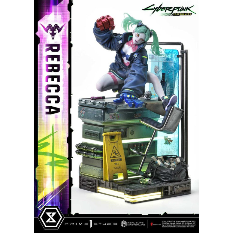Prime 1 Studio - Cyberpunk: Edgerunners - Rebecca Deluxe Bonus Version Real Elite Masterline Serie 1/4