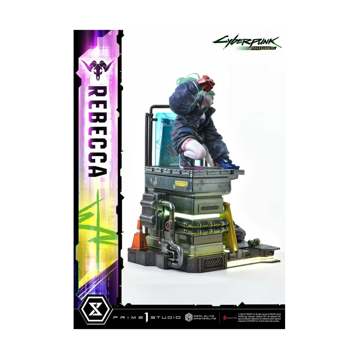 Prime 1 Studio - Cyberpunk: Edgerunners - Rebecca Deluxe Bonus Version Real Elite Masterline Serie 1/4