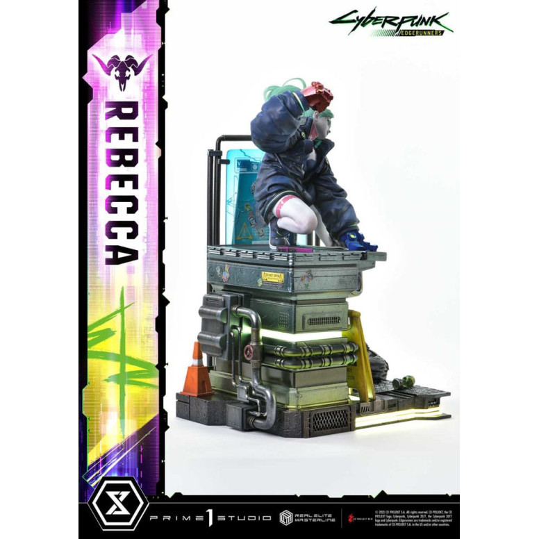 Prime 1 Studio - Cyberpunk: Edgerunners - Rebecca Deluxe Bonus Version Real Elite Masterline Serie 1/4