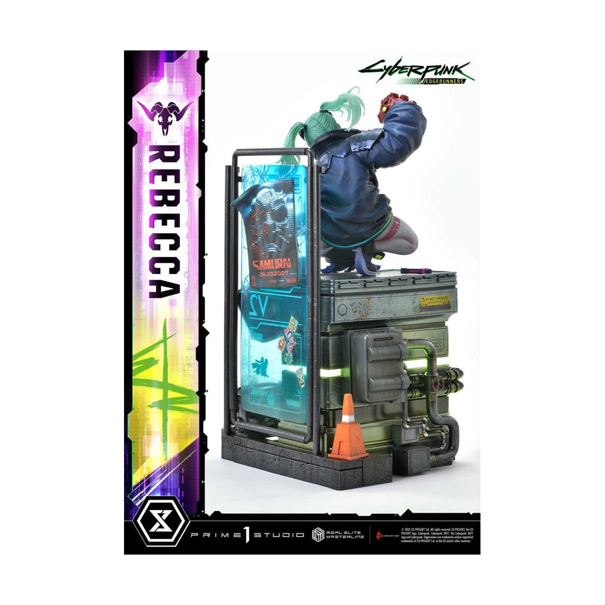Prime 1 Studio - Cyberpunk: Edgerunners - Rebecca Deluxe Bonus Version Real Elite Masterline Serie 1/4