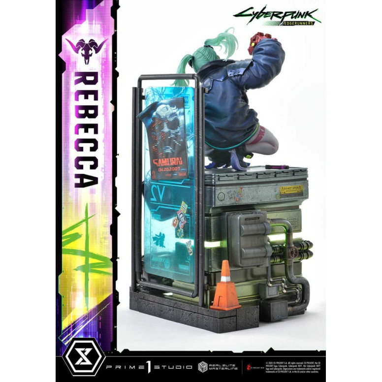 Prime 1 Studio - Cyberpunk: Edgerunners - Rebecca Deluxe Bonus Version Real Elite Masterline Serie 1/4