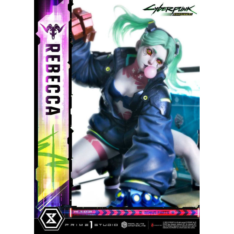 Prime 1 Studio - Cyberpunk: Edgerunners - Rebecca Deluxe Bonus Version Real Elite Masterline Serie 1/4