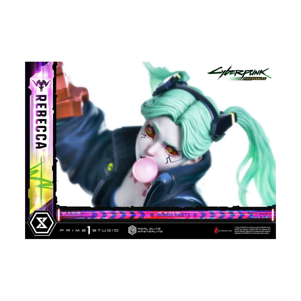 Prime 1 Studio - Cyberpunk: Edgerunners - Rebecca Deluxe Bonus Version Real Elite Masterline Serie 1/4