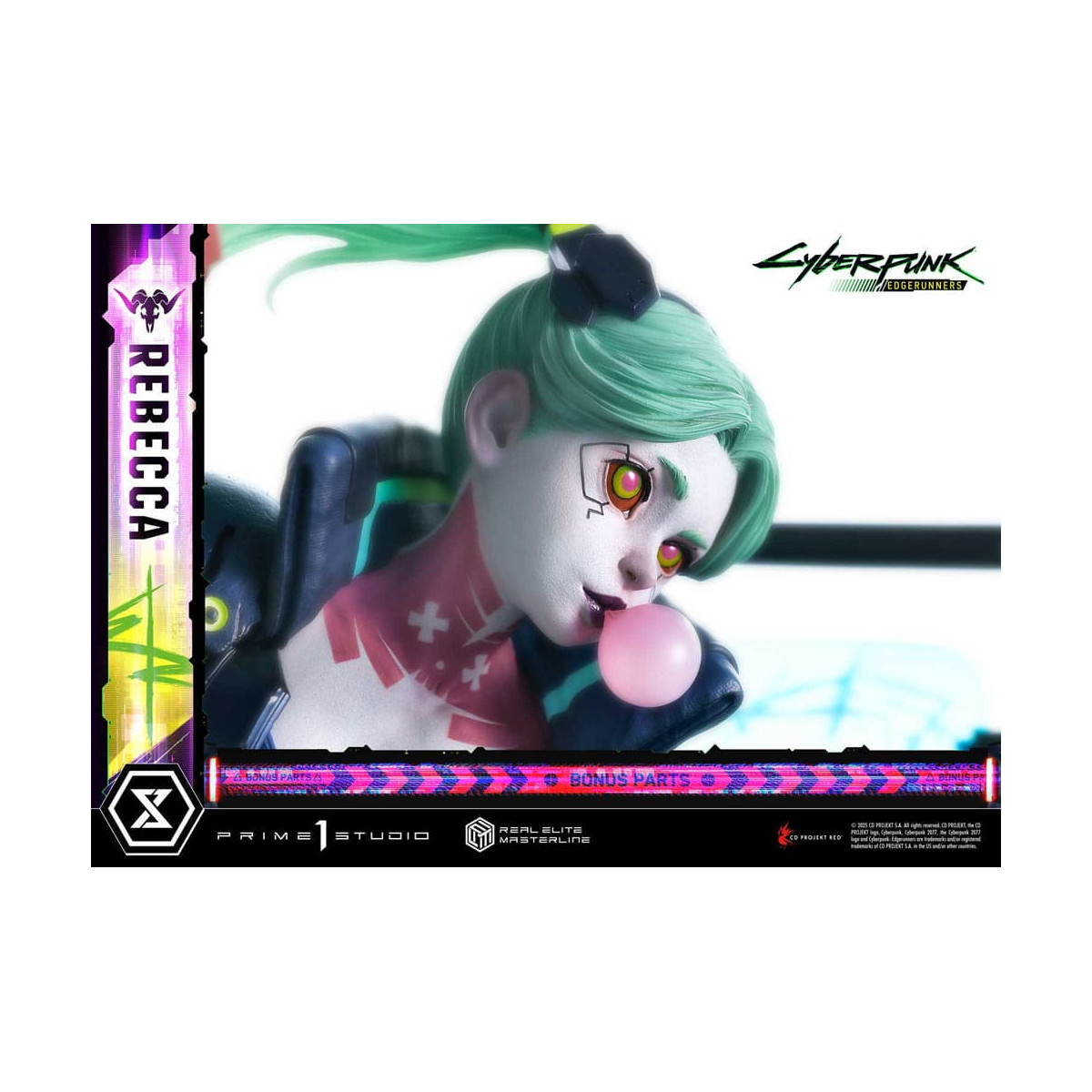 Prime 1 Studio - Cyberpunk: Edgerunners - Rebecca Deluxe Bonus Version Real Elite Masterline Serie 1/4