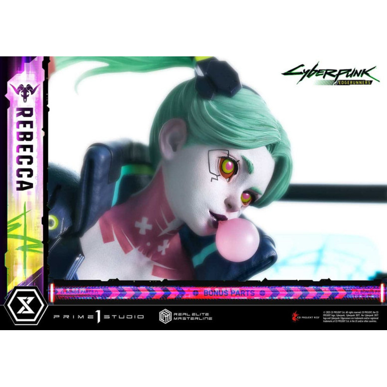 Prime 1 Studio - Cyberpunk: Edgerunners - Rebecca Deluxe Bonus Version Real Elite Masterline Serie 1/4