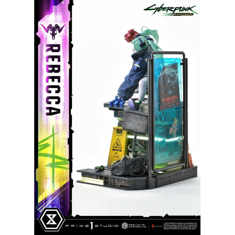 Prime 1 Studio - Cyberpunk: Edgerunners - Rebecca Deluxe Bonus Version Real Elite Masterline Serie 1/4