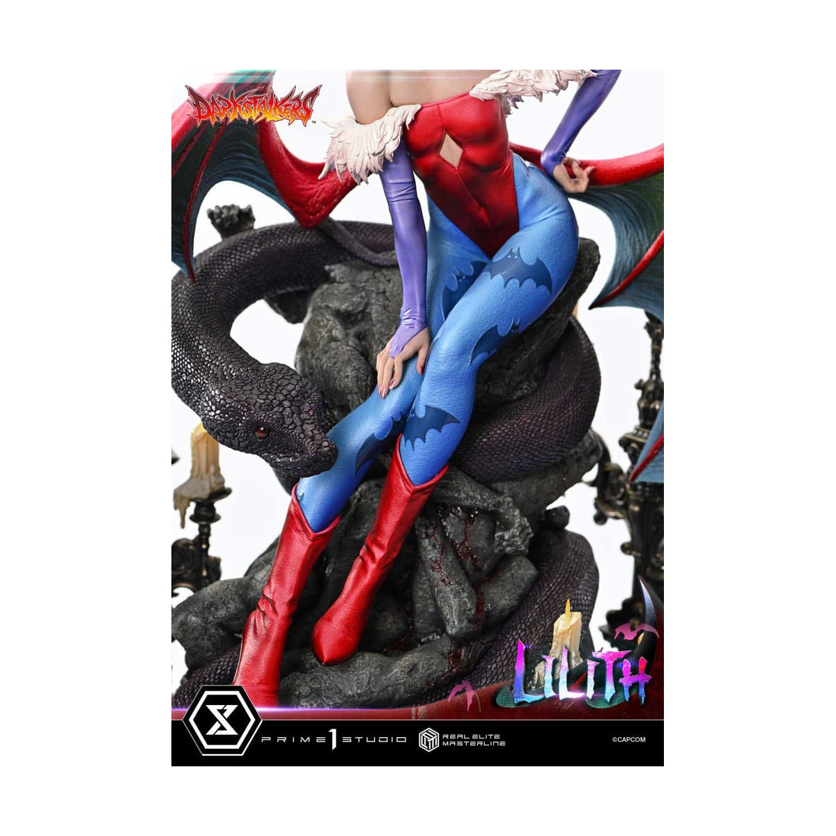 Prime 1 Studio - Darkstalkers Lilith Bonus Version Real Elite Masterline Serie 1/4