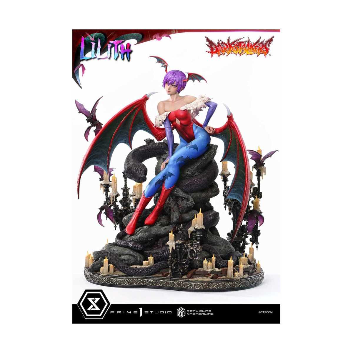 Prime 1 Studio - Darkstalkers Lilith Bonus Version Real Elite Masterline Serie 1/4
