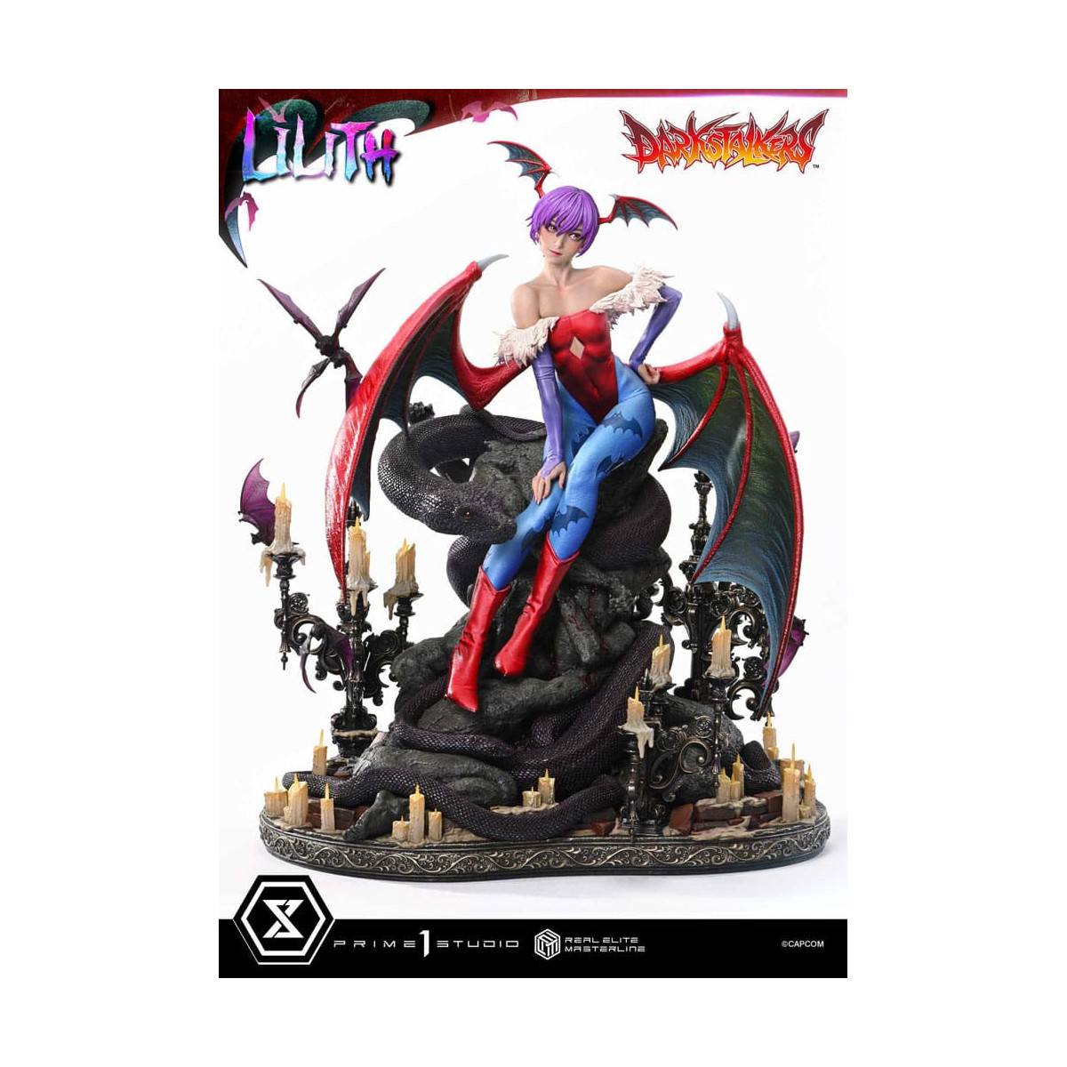 Prime 1 Studio - Darkstalkers Lilith Bonus Version Real Elite Masterline Serie 1/4