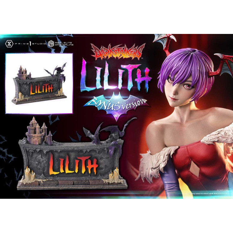 Prime 1 Studio - Darkstalkers Lilith Bonus Version Real Elite Masterline Serie 1/4
