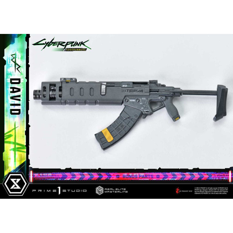 Prime 1 Studio - Cyberpunk: Edgerunners - David Deluxe Bonus Version Real Elite Masterline Serie 1/4