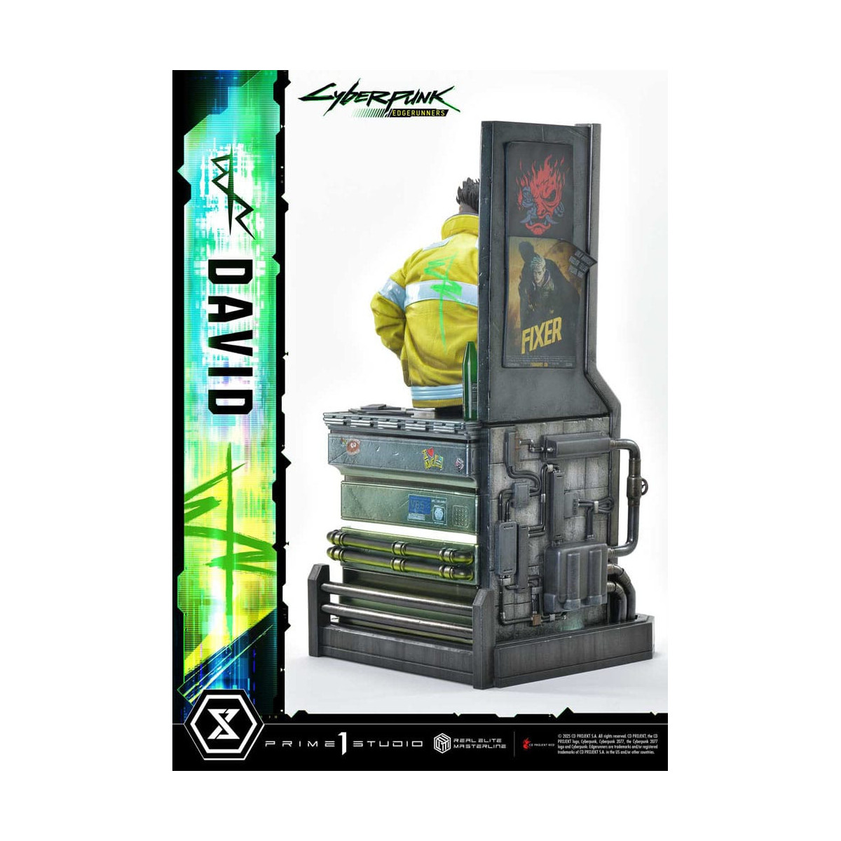 Prime 1 Studio - Cyberpunk: Edgerunners - David Deluxe Bonus Version Real Elite Masterline Serie 1/4