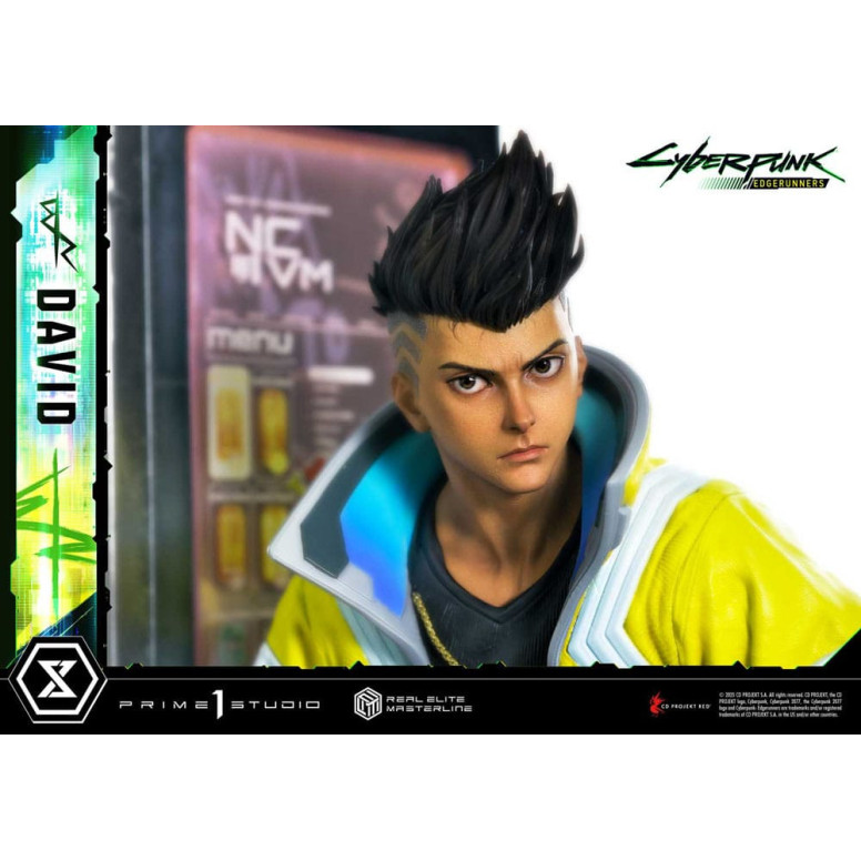 Prime 1 Studio - Cyberpunk: Edgerunners - David Deluxe Bonus Version Real Elite Masterline Serie 1/4
