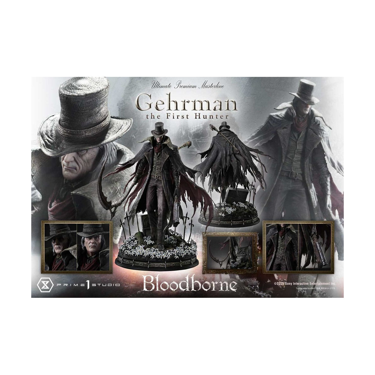 Prime 1 Studio - Bloodborne - Gehrman Bonus Version Ultimate Premium Masterline Serie 1/4