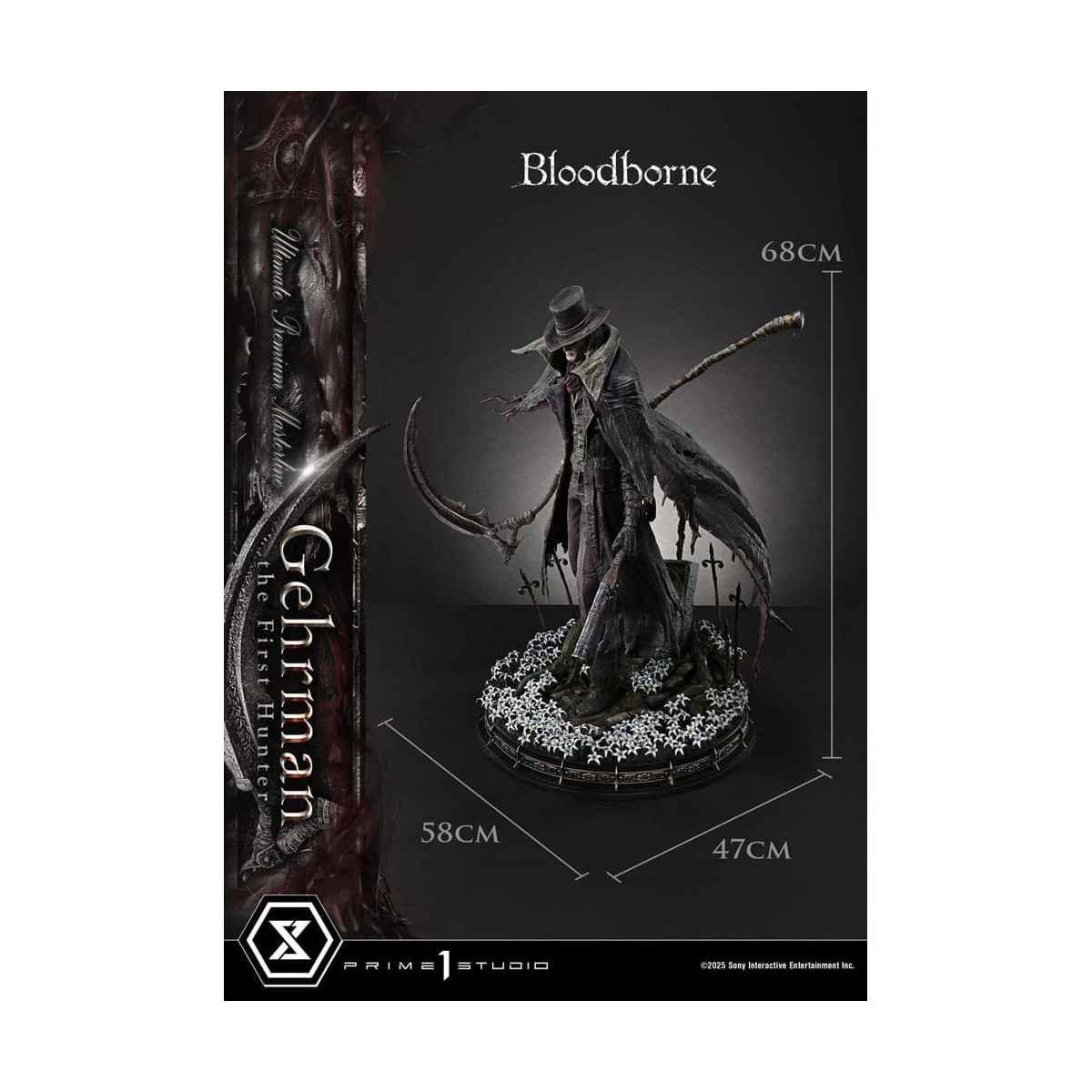 Prime 1 Studio - Bloodborne - Gehrman Bonus Version Ultimate Premium Masterline Serie 1/4
