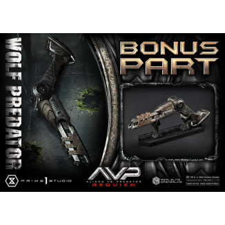 Prime 1 Studio - Alien vs. Predator Requiem - Wolf Predator Deluxe Bonus Ver. Real Elite Masterline Serie 1/3
