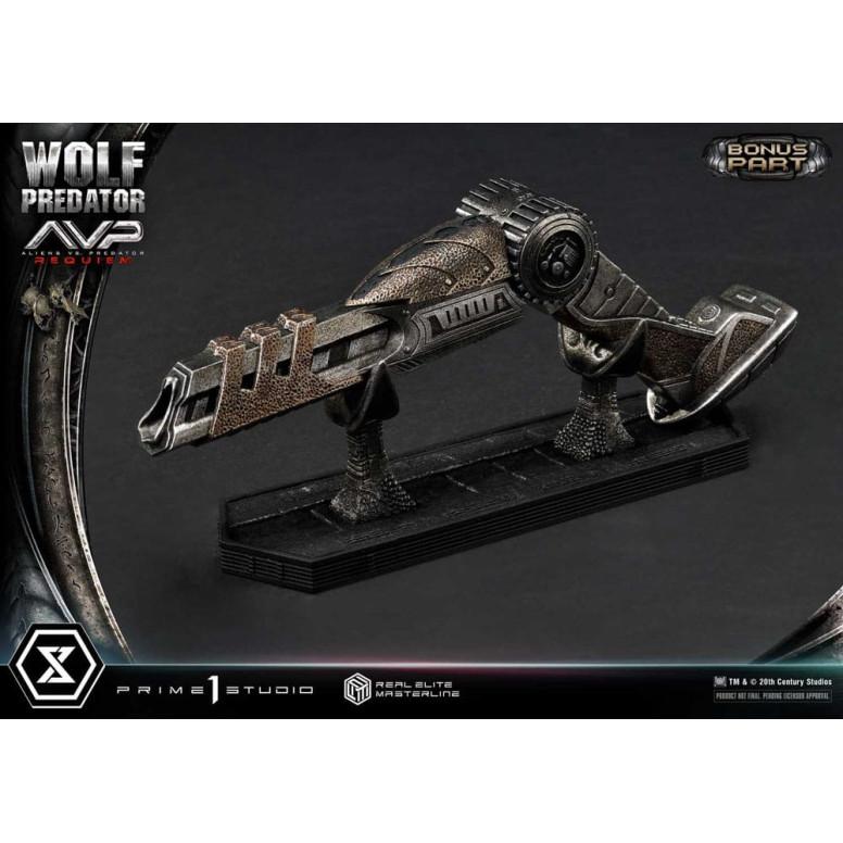 Prime 1 Studio - Alien vs. Predator Requiem - Wolf Predator Deluxe Bonus Ver. Real Elite Masterline Serie 1/3