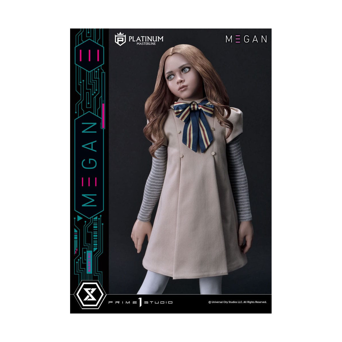Prime 1 Studio - M3GAN - Megan Bonus Ver. Platin Masterline Serie 1/3