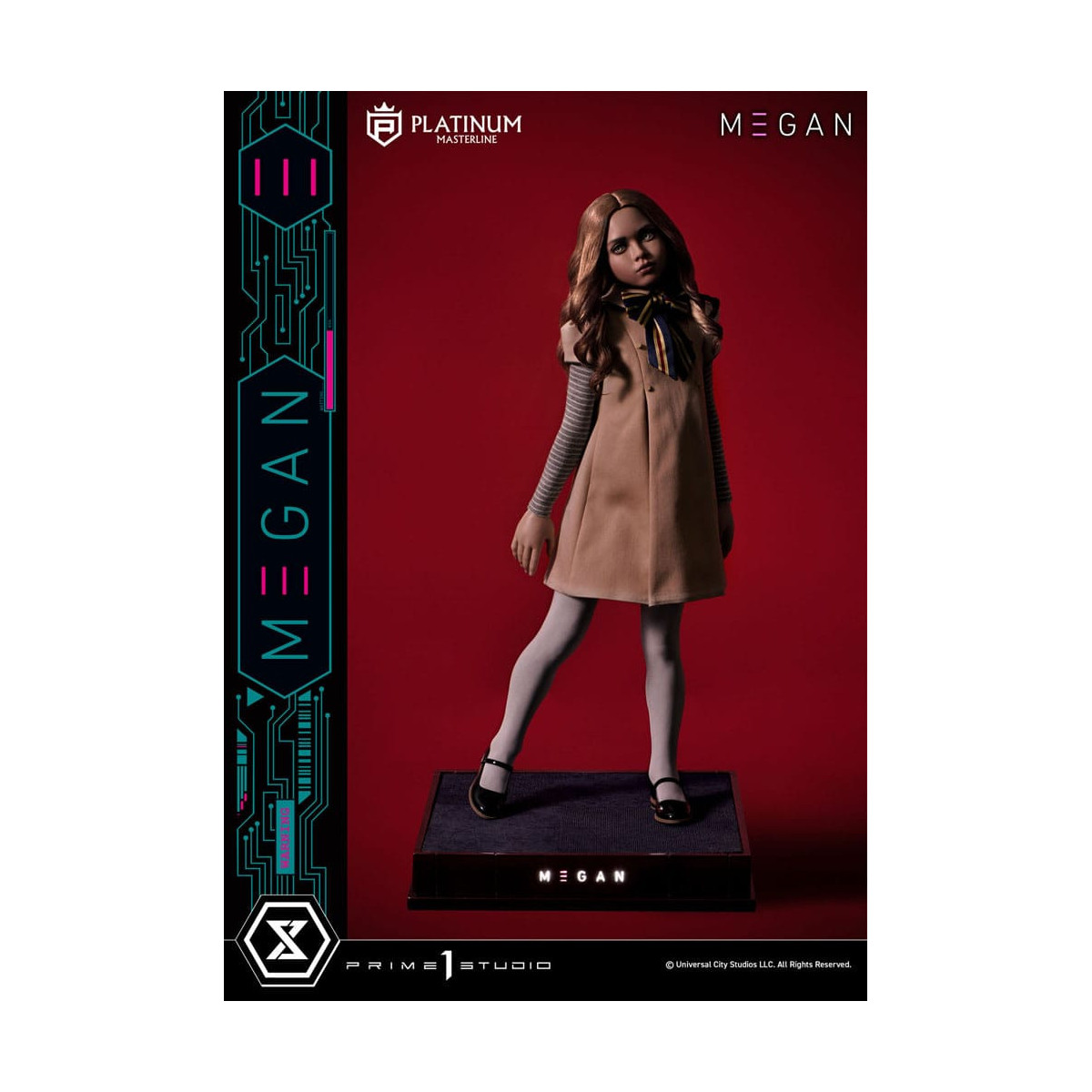 Prime 1 Studio - M3GAN - Megan Bonus Ver. Platin Masterline Serie 1/3