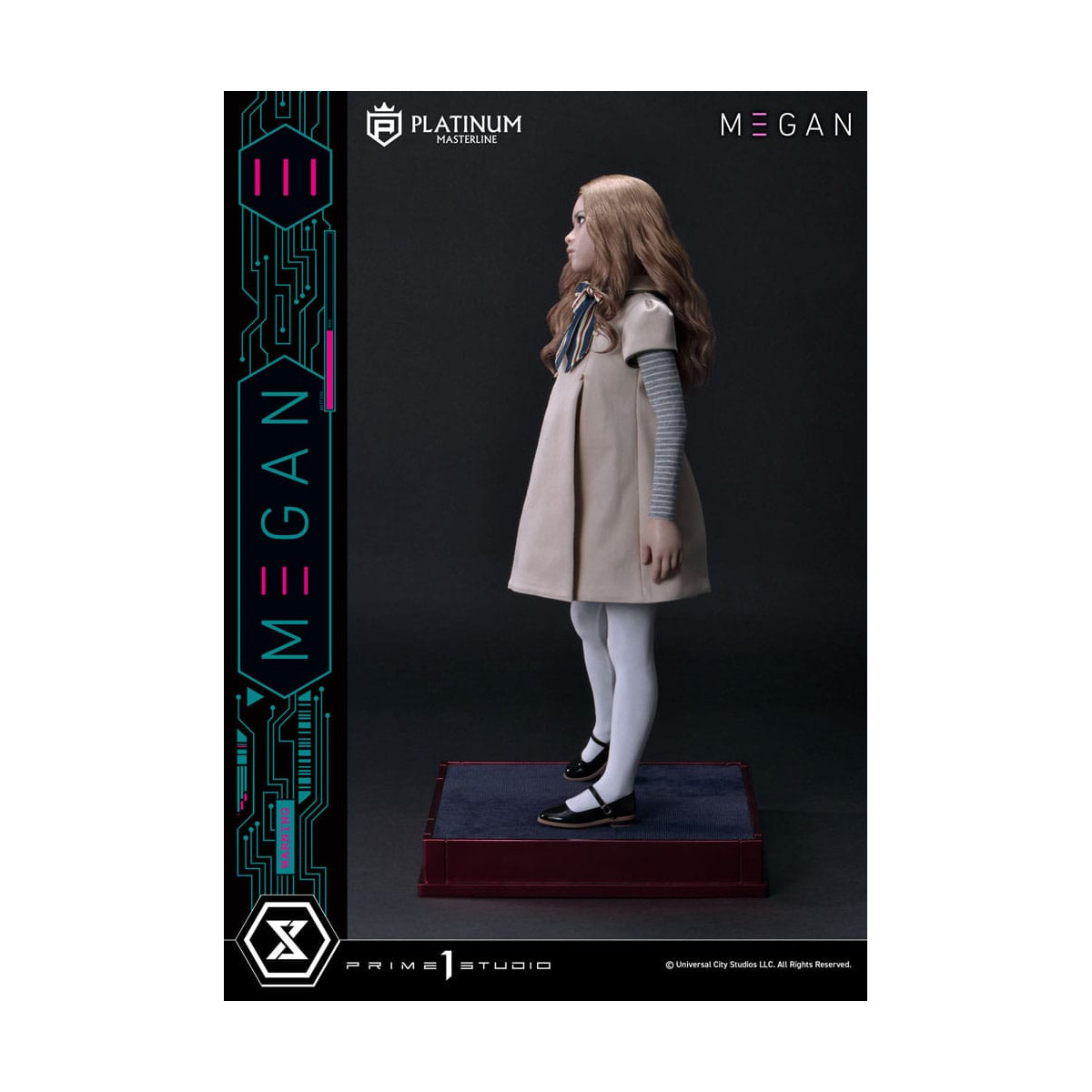 Prime 1 Studio - M3GAN - Megan Bonus Ver. Platin Masterline Serie 1/3