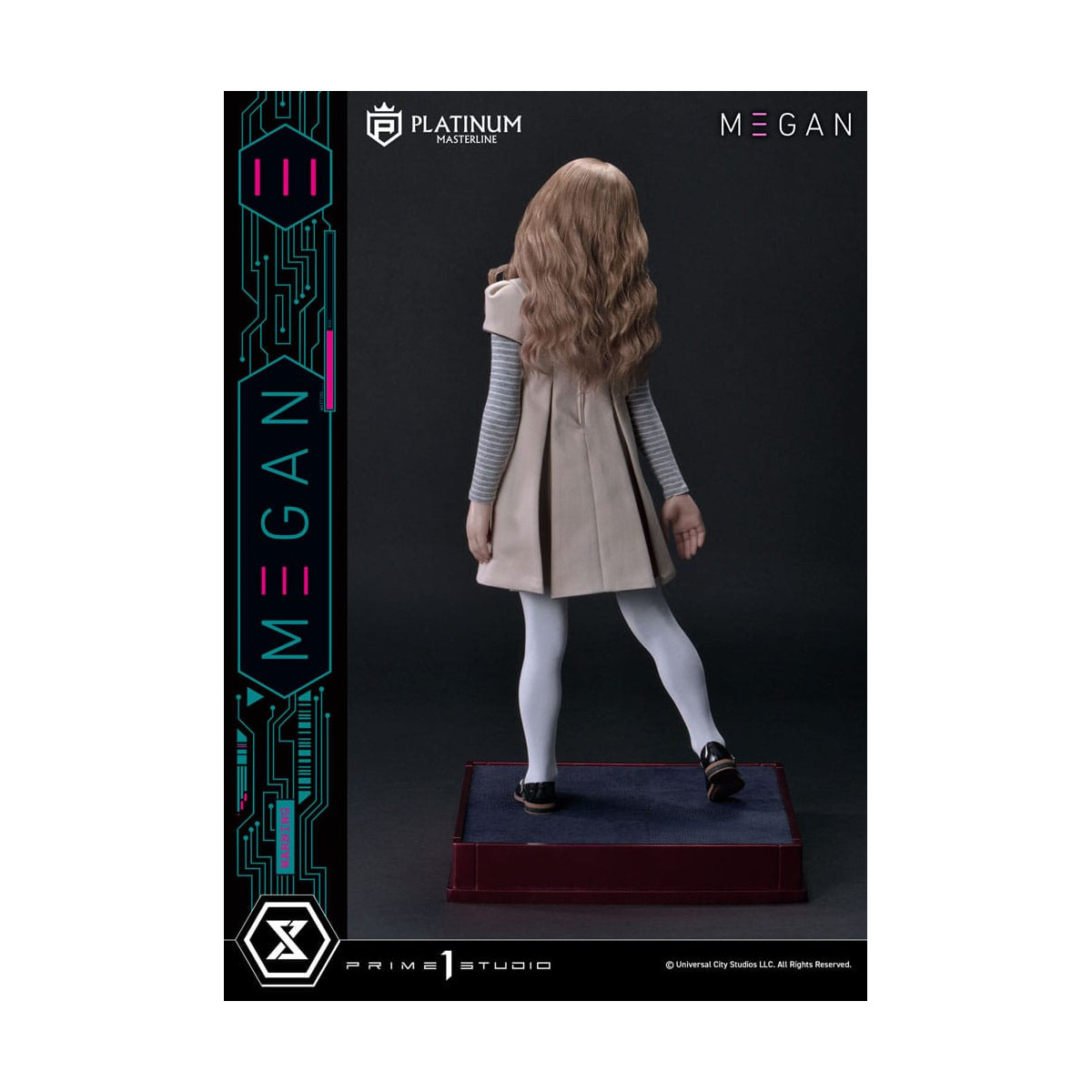 Prime 1 Studio - M3GAN - Megan Bonus Ver. Platin Masterline Serie 1/3