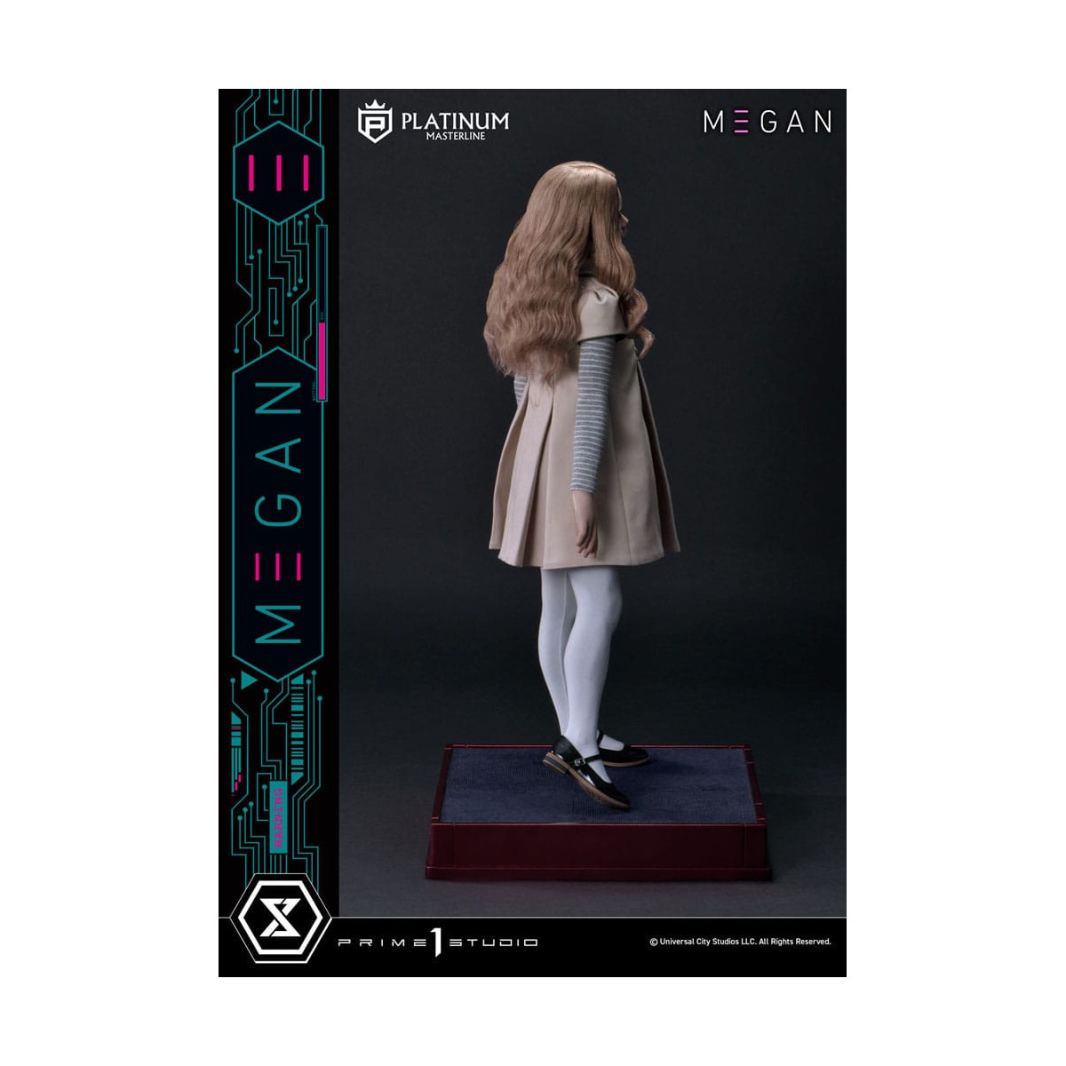 Prime 1 Studio - M3GAN - Megan Bonus Ver. Platin Masterline Serie 1/3