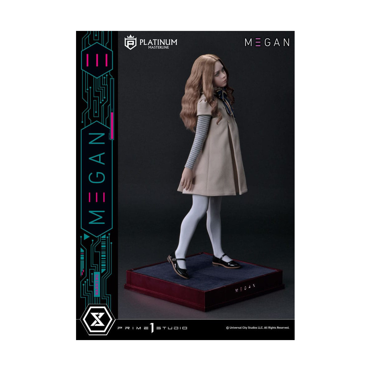 Prime 1 Studio - M3GAN - Megan Bonus Ver. Platin Masterline Serie 1/3