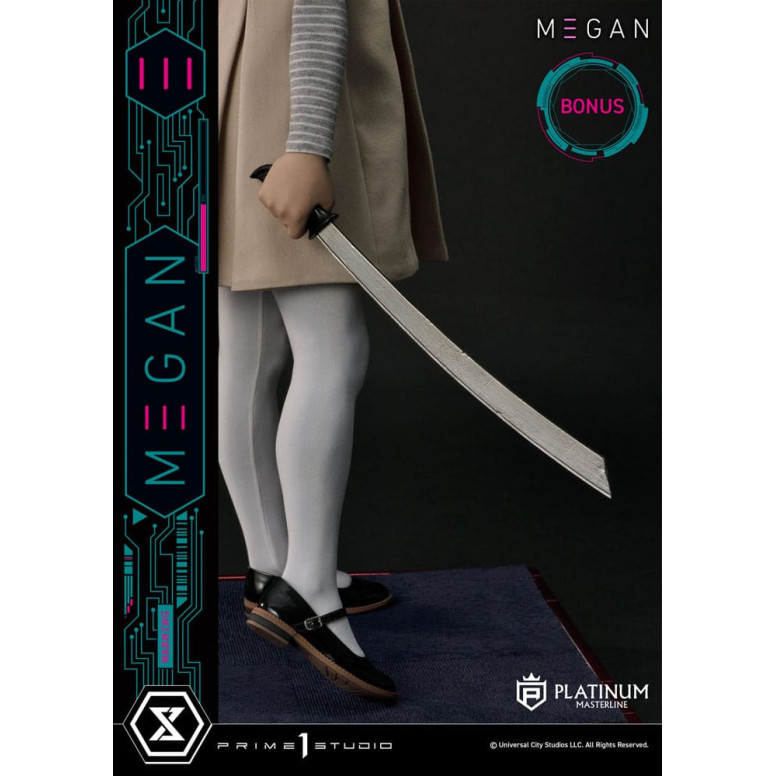 Prime 1 Studio - M3GAN - Megan Bonus Ver. Platin Masterline Serie 1/3