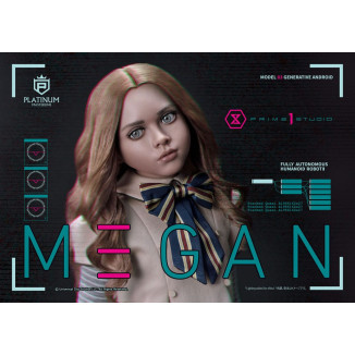 Prime 1 Studio - M3GAN - Megan Bonus Ver. Platin Masterline Serie 1/3